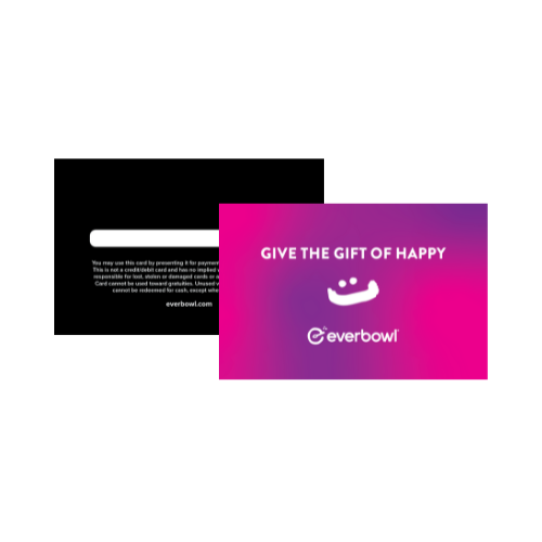 (NEW, Toast) everbowl Gift Cards (100 pk)